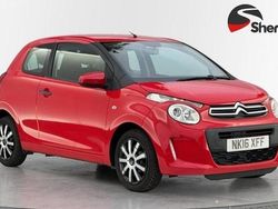 Red Used 2016 Citroën C1 Feel Hatchback | £4,549 (Fair price)