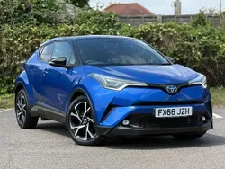 Blue Used 2017 Toyota C-HR SUV | £15,380 (Fair price)