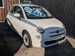 White Used 2016 Fiat 500 Pop Star Hatchback | £5,495 (Fair price)