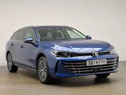 Blue New 2024 VW Passat Elegance Estate | £38,998 (Good price)