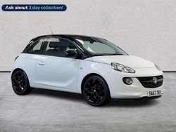 White Used 2017 Vauxhall Adam Hatchback | £6,699 (Fair price)