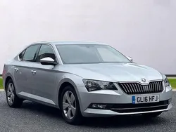 Silver Used 2016 Skoda Superb SE Hatchback | £8,495 (A bit pricey)