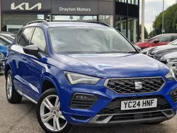Blue Used 2024 Seat Ateca FR SUV | £21,900 (Fair price)
