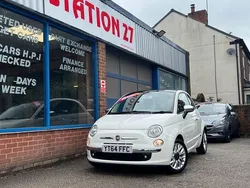 White Used 2014 Fiat 500 Lounge Hatchback | £4,895 (Fair price)