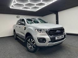 Silver Used 2021 Ford Ranger Wildtrack Pickup | £15,995 (Super price)