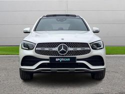 White Used 2019 Mercedes GLC300 AMG line SUV | £29,995 (Fair price)