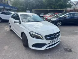 White Used 2016 Mercedes A180 AMG Line Premium Hatchback | £9,599 (Fair price)