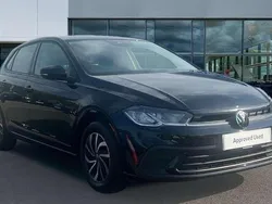 Black Used 2024 VW Polo Life Hatchback | £18,939 (Fair price)