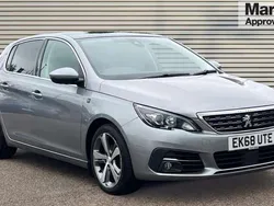 Grey Used 2018 Peugeot 308 Hatchback | £9,150 (Fair price)