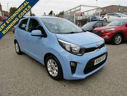 Blue Used 2018 Kia Picanto 2 Hatchback | £7,500 (Fair price)