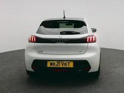 White Used 2021 Peugeot 208 GT Hatchback | £15,699 (Fair price)