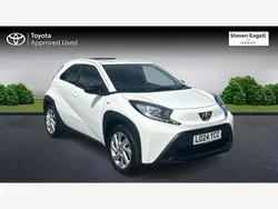 White Used 2024 Toyota Aygo PURE Hatchback | £12,516 (Fair price)