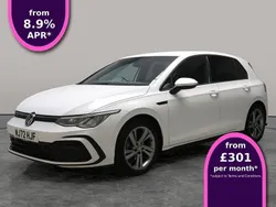 White Used 2022 VW Golf VIII R-line Hatchback | £20,772 (Fair price)