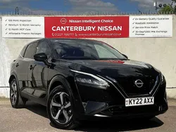 Black Used 2022 Nissan Qashqai N-Connecta SUV | £20,399 (Fair price)