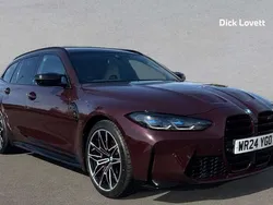 Red Used 2024 BMW M3 Competition Edition Estate | £74,990 (Fair price)