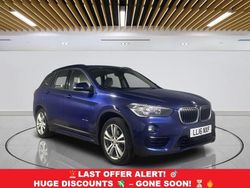 Blue Used 2016 BMW X1 Sport Line SUV | £12,399 (Fair price)