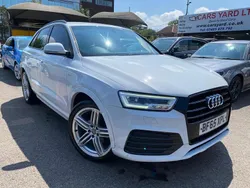 White Used 2015 Audi Q3 S-Line SUV | £11,290 (A bit pricey)