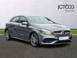 Grey Used 2017 Mercedes A200 AMG line Hatchback | £12,500 (Fair price)