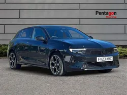 Black Used 2023 Vauxhall Astra Ultimate Hatchback | £18,294 (Fair price)