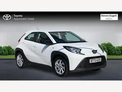 White Used 2023 Toyota Aygo PURE Hatchback | £12,472 (Fair price)