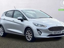Silver Used 2021 Ford Fiesta Titanium Hatchback | £12,099 (Fair price)
