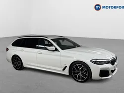 White Used 2023 BMW 520 M Sport Estate | £30,499 (Fair price)