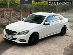 White Used 2014 Mercedes E220 SE Sedan | £8,995 (Fair price)