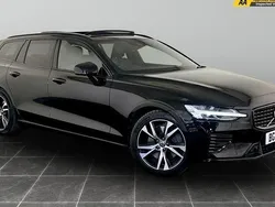 Black Used 2021 Volvo V60 R-Design Estate | £15,395 (A bit pricey)
