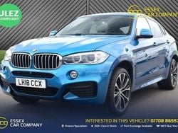 Blue Used 2018 BMW X6 M Sport SUV | £28,750 (Fair price)