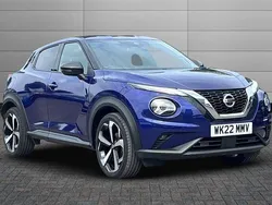 Blue Used 2022 Nissan Juke Tekna SUV | £15,695 (Fair price)