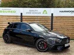Black Used 2023 Mercedes A45 AMG AMG Hatchback | £47,890 (Expensive)