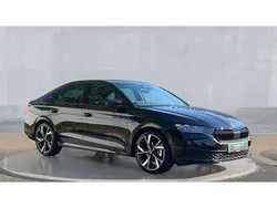 Black magic pearlescent New 2025 Skoda Octavia SportLine Hatchback | £27,000 (Good price)
