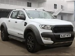 White Used 2017 Ford Ranger Wildtrack Pickup | £17,381 (A bit pricey)