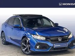 Blue Used 2019 Honda Civic EX | £15,395 (Fair price)