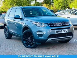 Blue Used 2017 Land Rover Discovery Sport HSE Luxury SUV | £13,850 (Good price)