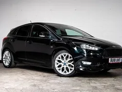 Black Used 2018 Ford Focus ST-Line Hatchback | £7,640 (Good price)