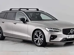 Pebble grey Used 2022 Volvo V60 R-Design Estate | £28,350 (A bit pricey)
