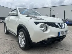 White Used 2016 Nissan Juke N-Connecta SUV | £7,495 (A bit pricey)