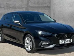 Midnight black New 2025 Seat Leon FR Hatchback | £24,990 (Expensive)