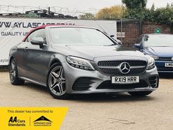 Grey Used 2019 Mercedes C200 AMG line Cabriolet | £18,990 (Fair price)