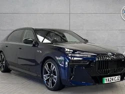 Blue Used 2024 BMW i7 Comfort Edition Sedan | £103,750 (A bit pricey)