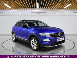 Blue Used 2019 VW T-Roc Design SUV | £13,349 (Fair price)