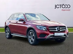 Red Used 2017 Mercedes GLC220 Premium Plus SUV | £16,000 (Fair price)