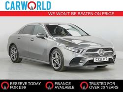 Grey Used 2021 Mercedes A200 AMG line Sedan | £15,990 (Good price)