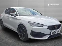 White Used 2024 Cupra Leon Hatchback | £19,490 (Fair price)