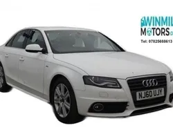 White Used 2010 Audi A4 S-Line Sedan | £2,995 (A bit pricey)