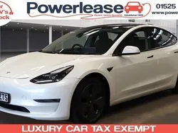 White Used 2020 Tesla Model 3 Long Range Sedan | £15,479 (Good price)