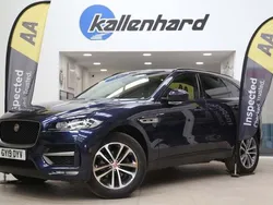 Blue Used 2019 Jaguar F-Pace R-Sport SUV | £18,500 (Fair price)