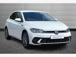 White Used 2022 VW Polo R-line Hatchback | £18,050 (Fair price)