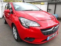 Red Used 2016 Vauxhall Corsa Hatchback | £5,495 (Fair price)